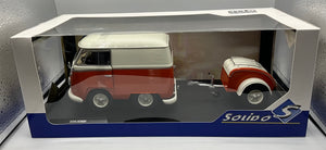 1:18 ORAMG,WHITE 1950 VW KOOL KOMBI