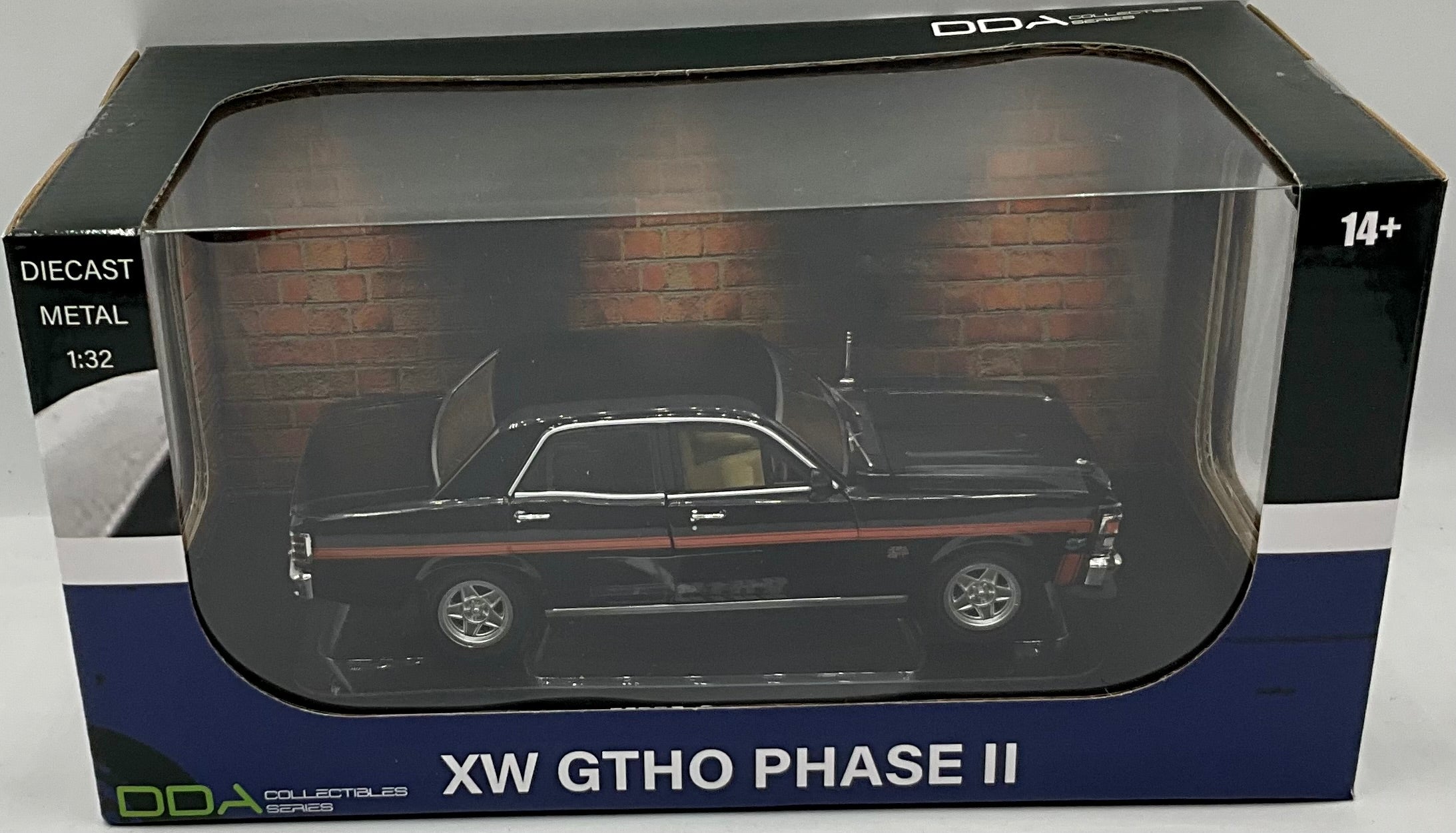 1:32 BLACK/ORANGE STRIPES XW GTHO PH 2
