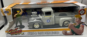 1:24 STREET FIGHTER 1956 FORD F-100 W/GUILE