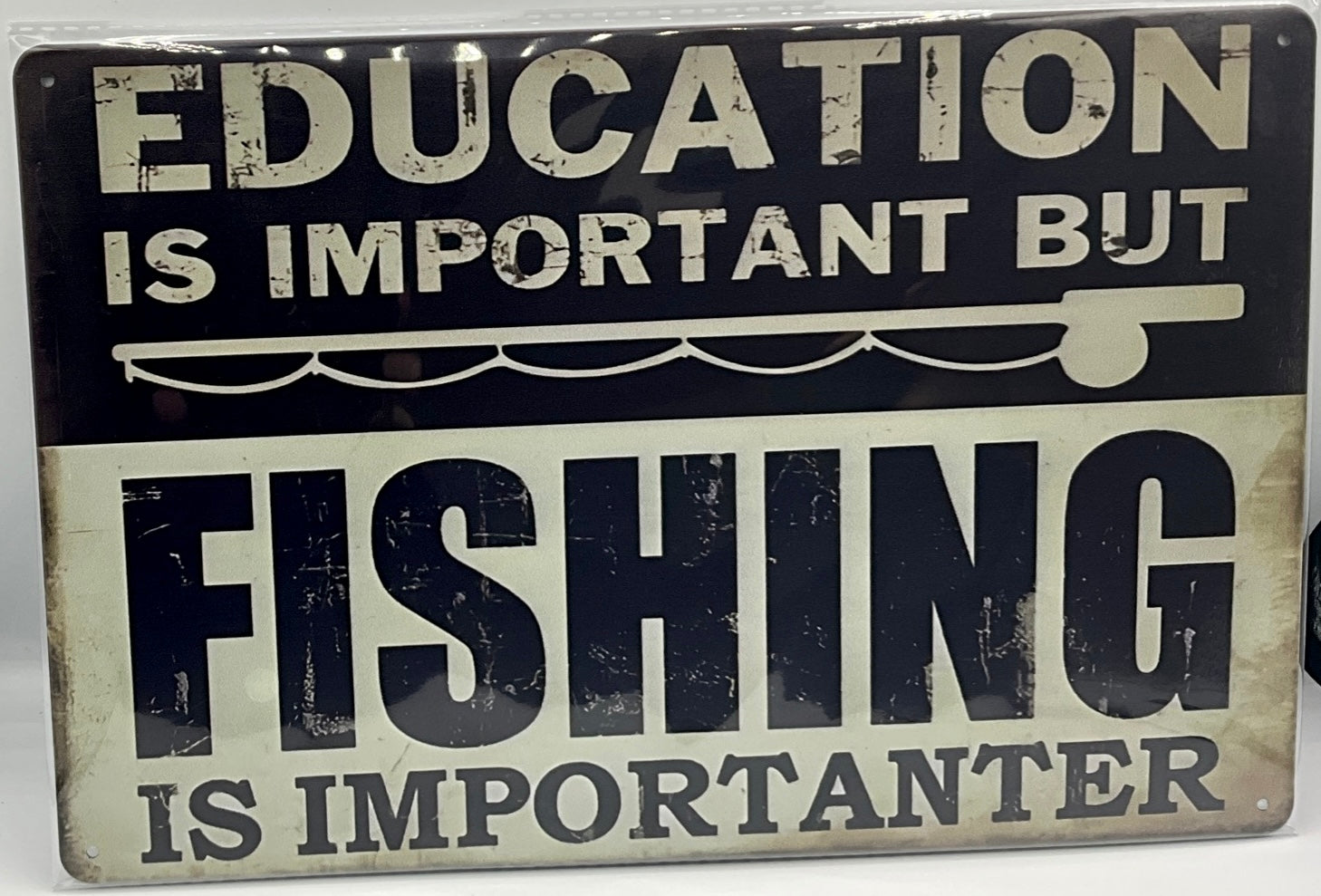 Metal sign
