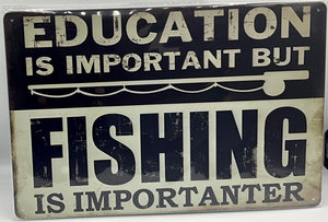 Metal sign