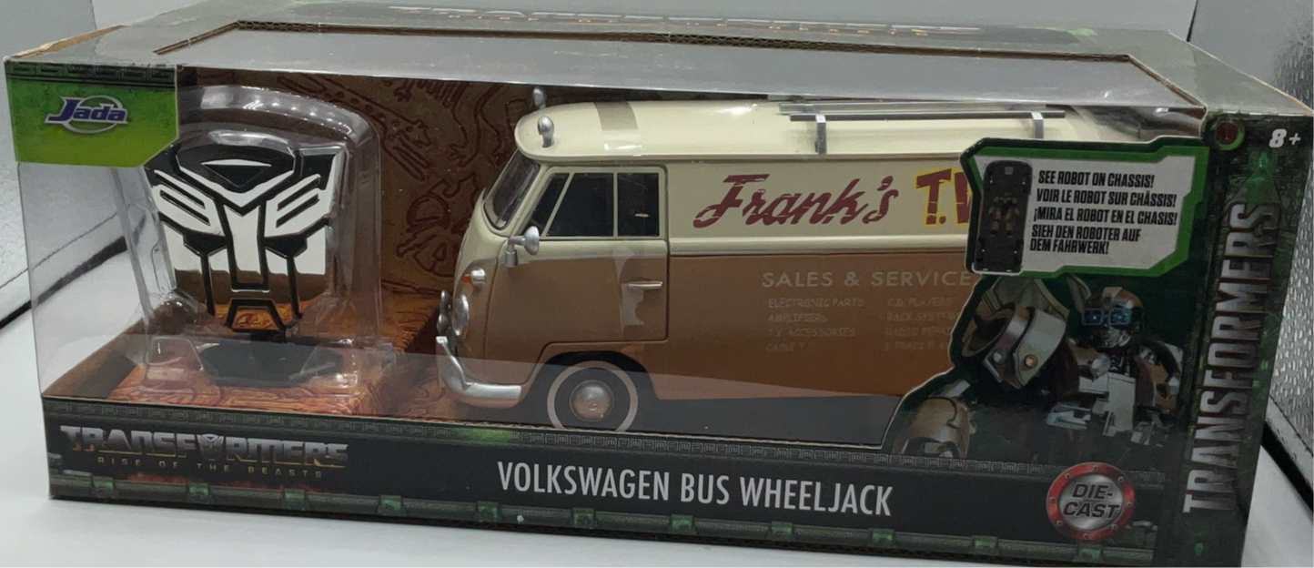 1:24 TRANSFORMERS (2023)1967 VW BEETLE BUS