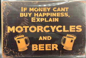 Metal sign