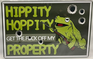 Metal sign