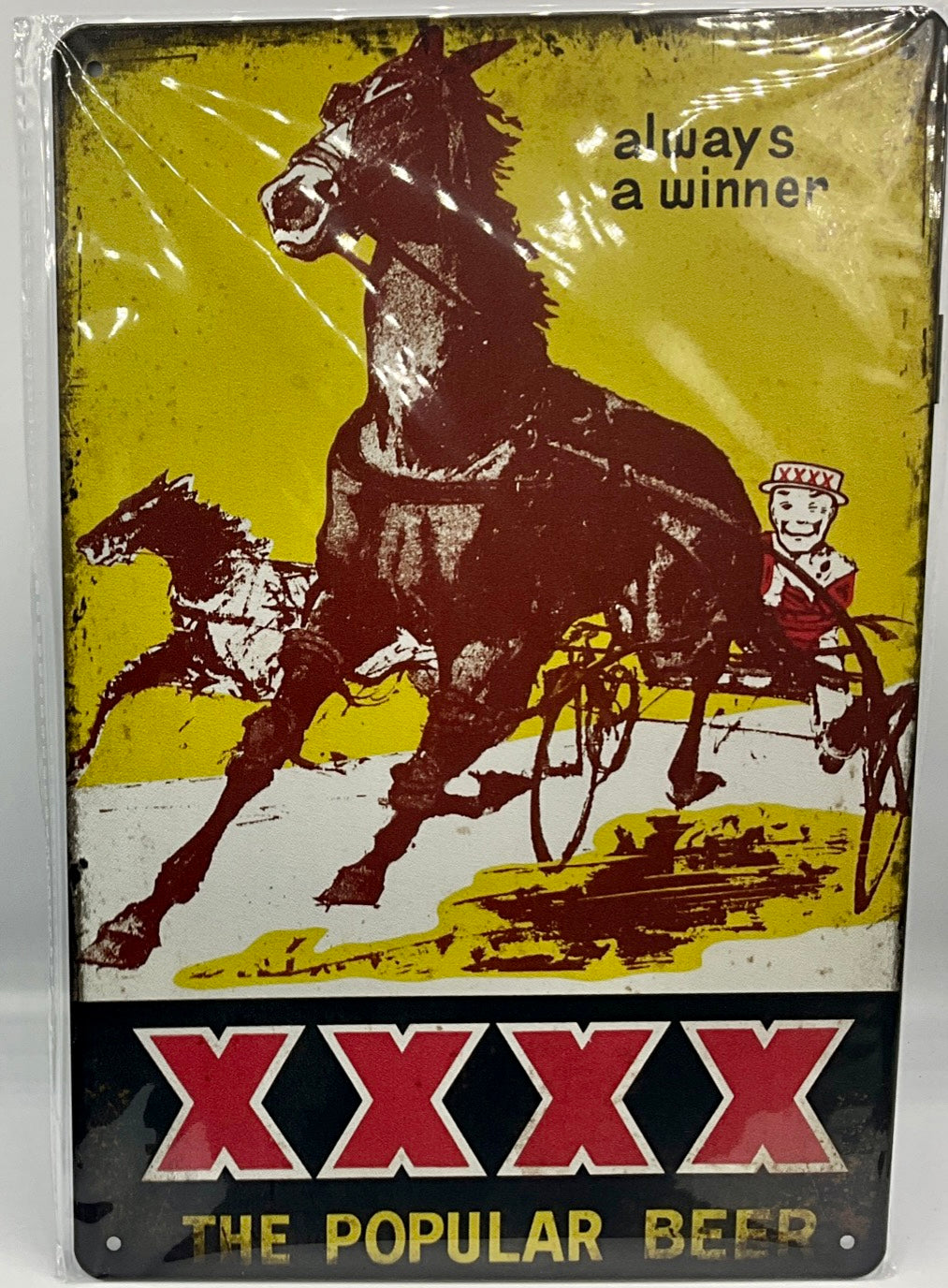 Metal sign
