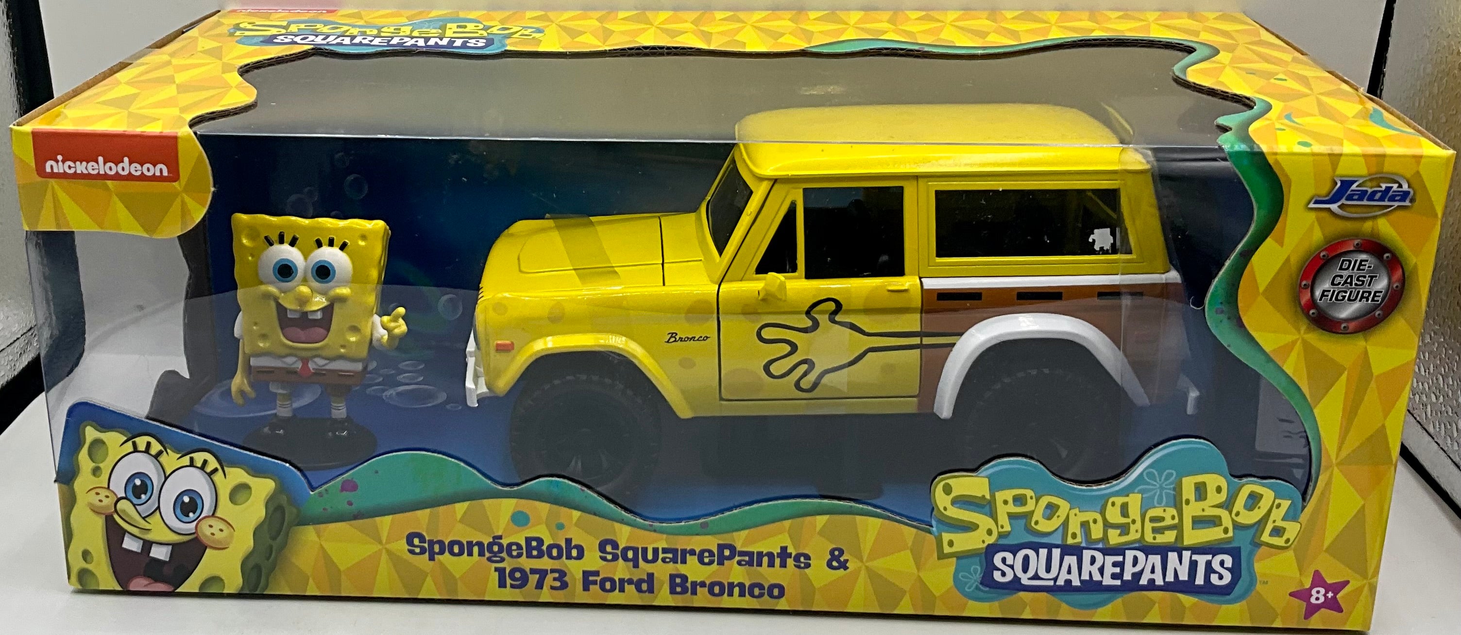1:24 SPONGEBOB 1973 FORD BRONCO W/SPONGEBOB