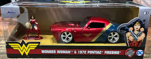 1:32 DC 1972 PONTIAC FIREBIRD W/WONDER WOMAN