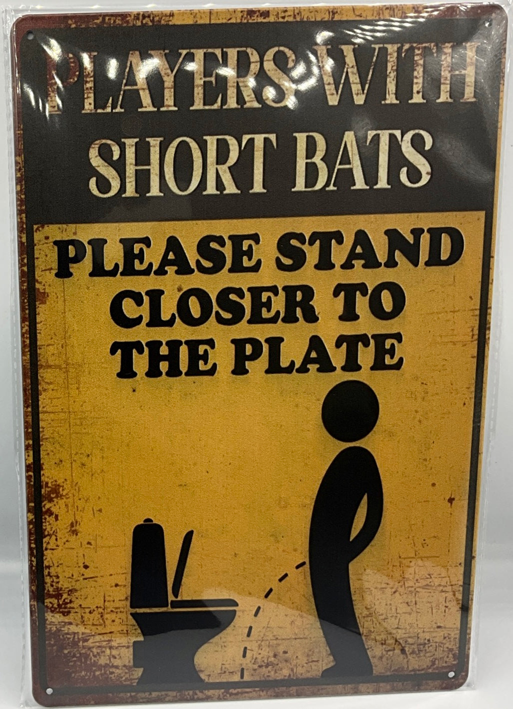 Metal sign