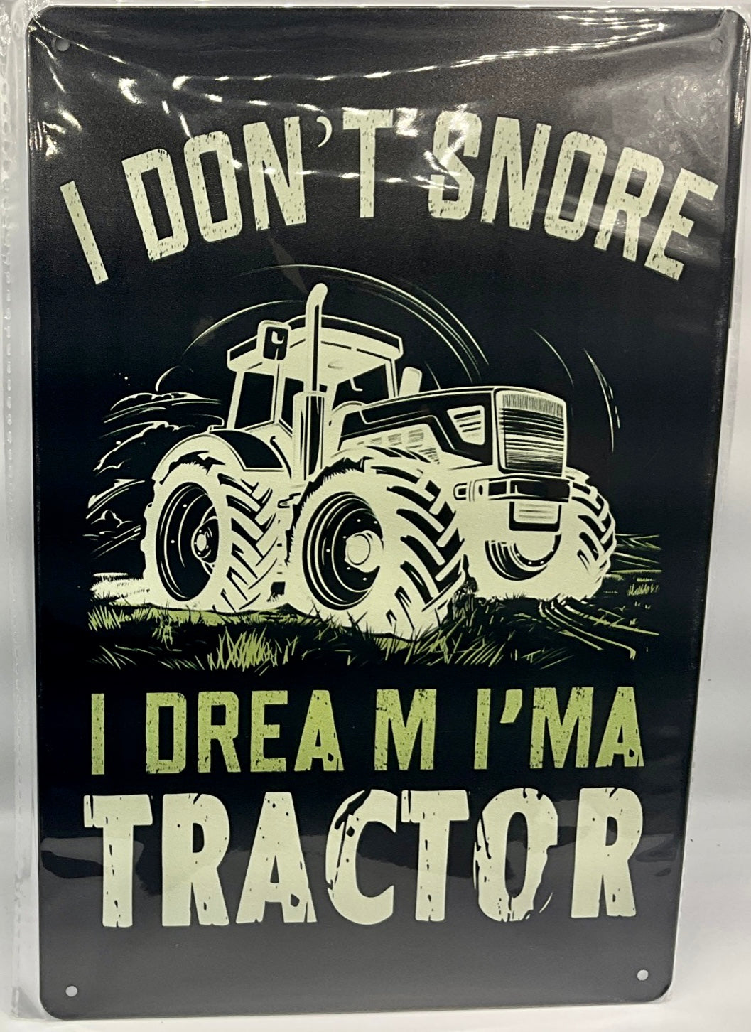 Metal sign