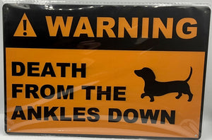 Metal sign