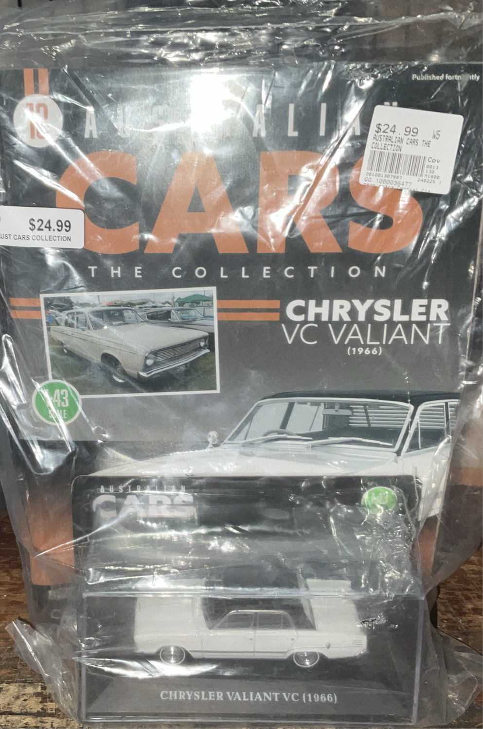 AUSTRALIAN CARS THE COLLECTION N0 13 CHRYSLER VALIANT VC 1966