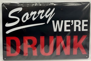 Metal sign