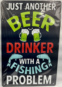 Metal sign