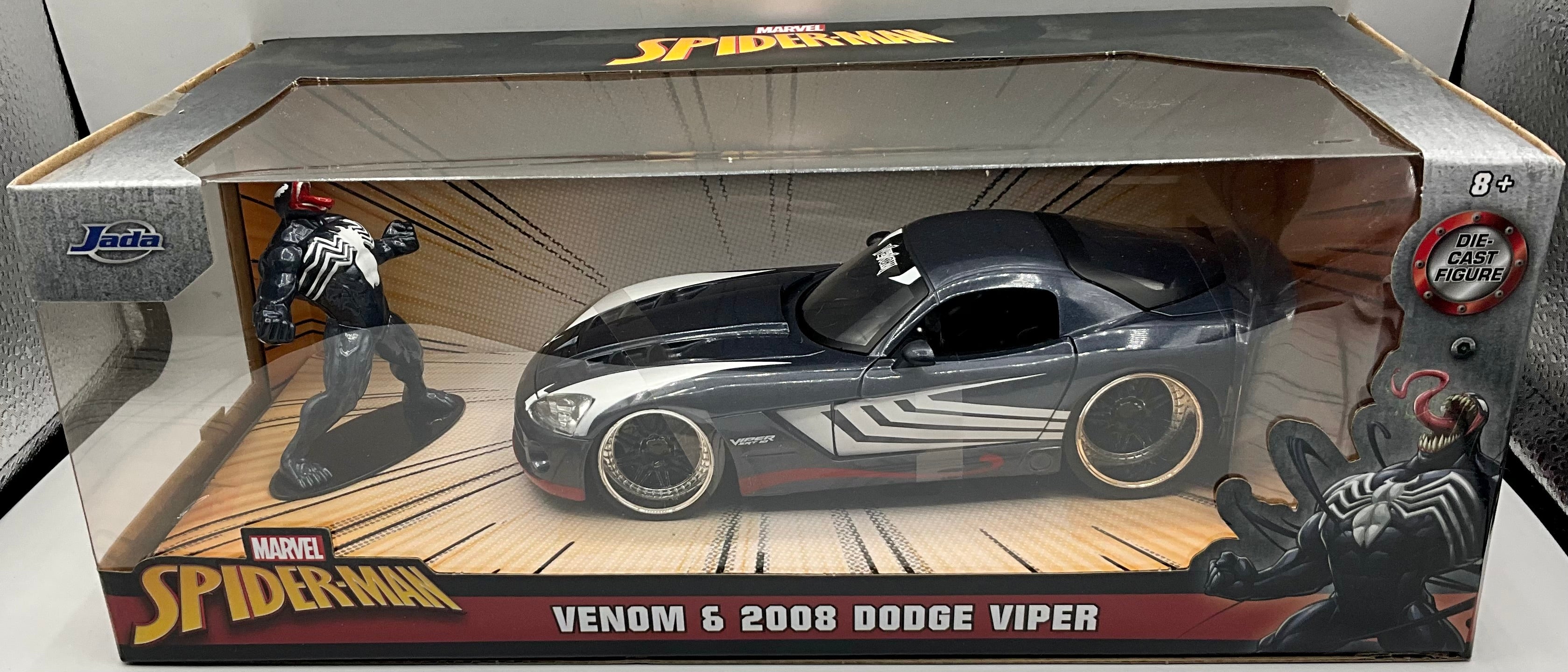 1:24 SPIDER-MAN (COMICS) 2008 DODGE VIPER W/VENOM