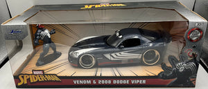 1:24 SPIDER-MAN (COMICS) 2008 DODGE VIPER W/VENOM
