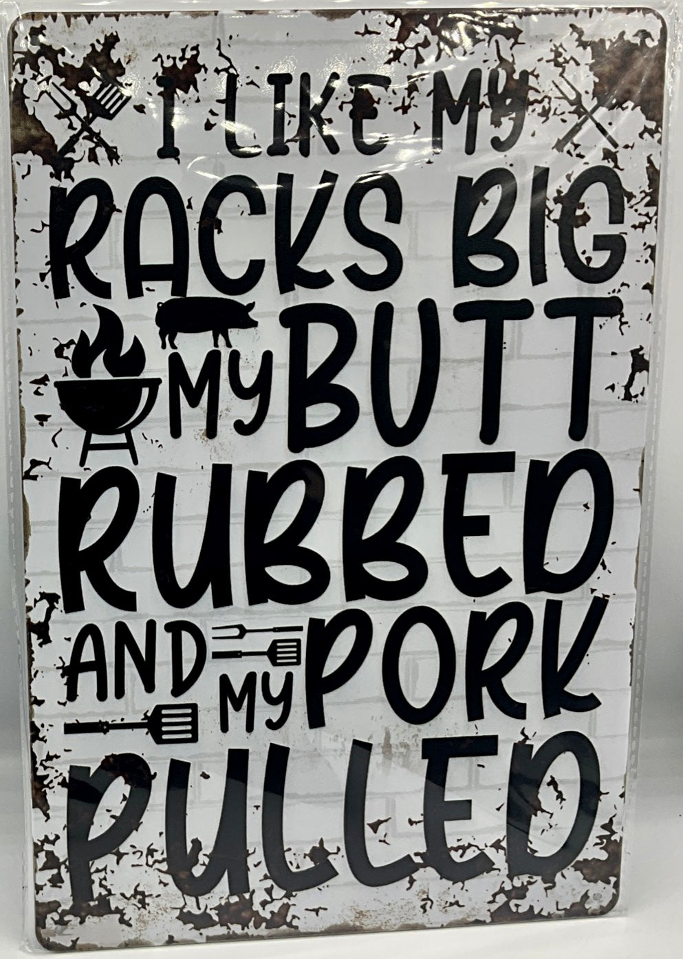 Metal sign