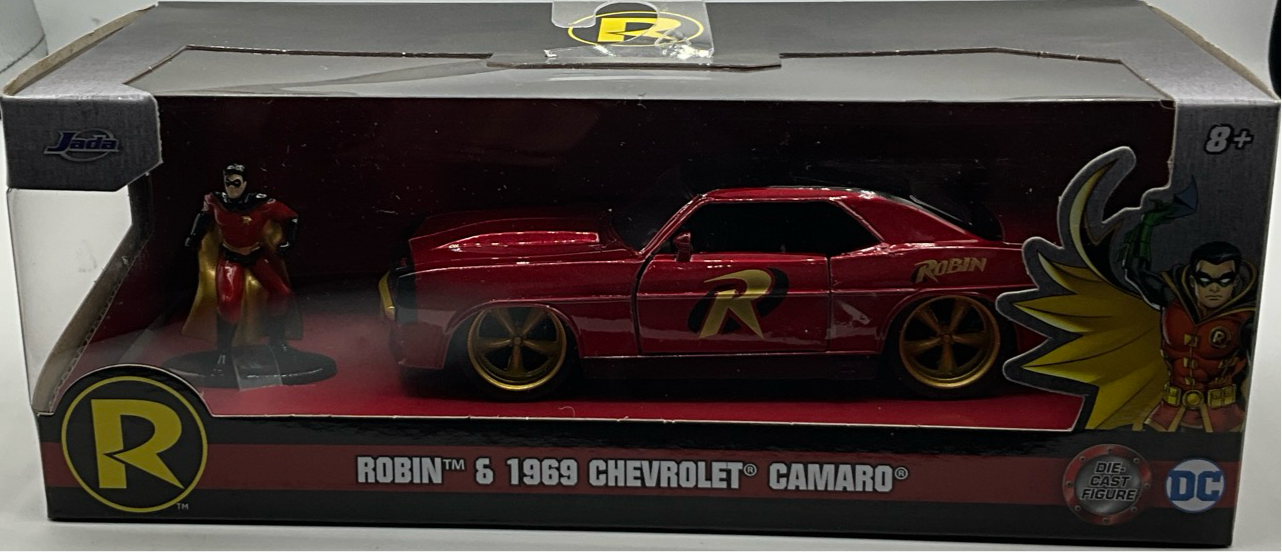 1:32 BATMAN (COMICS) 1969 CHRVY CAMARO W/ROBIN