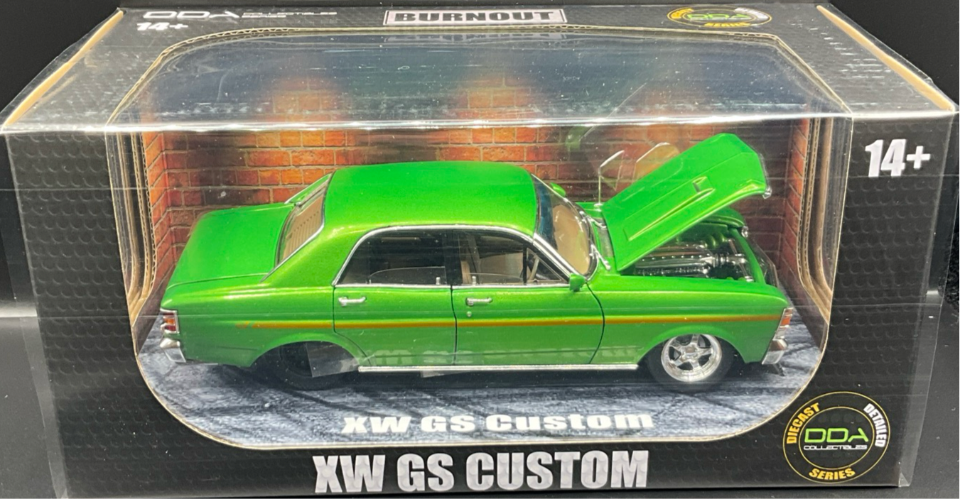 1:24 XW GS FORD BURNOUT CAR