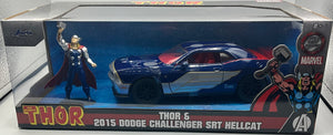 1:24 MARVEL 2015 DODGE SRT8 HELLCAT W/THOR