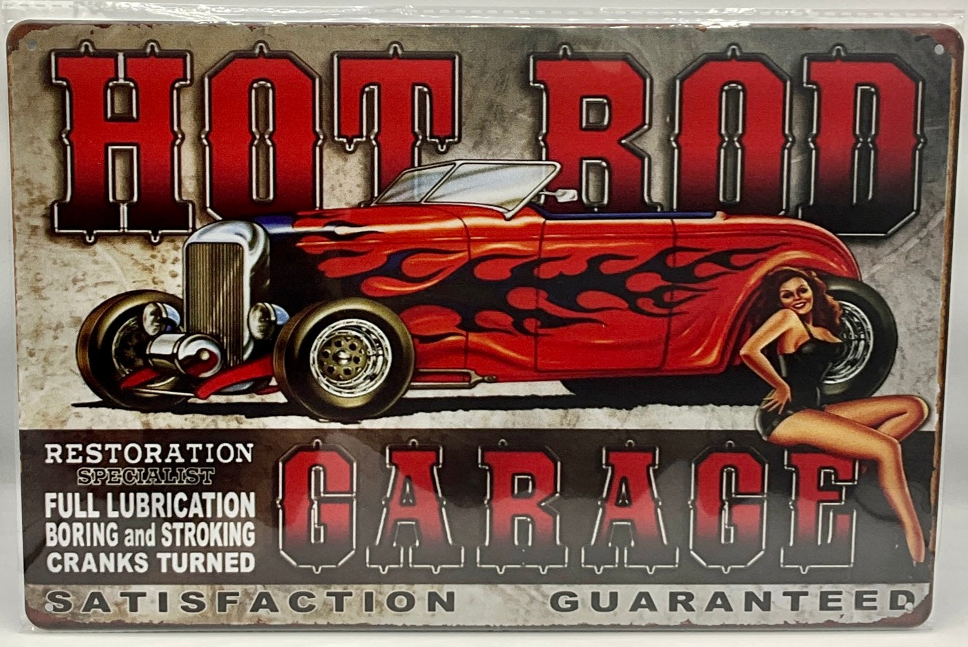 Metal sign