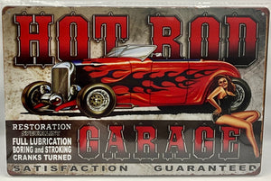 Metal sign