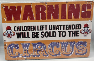 Metal sign
