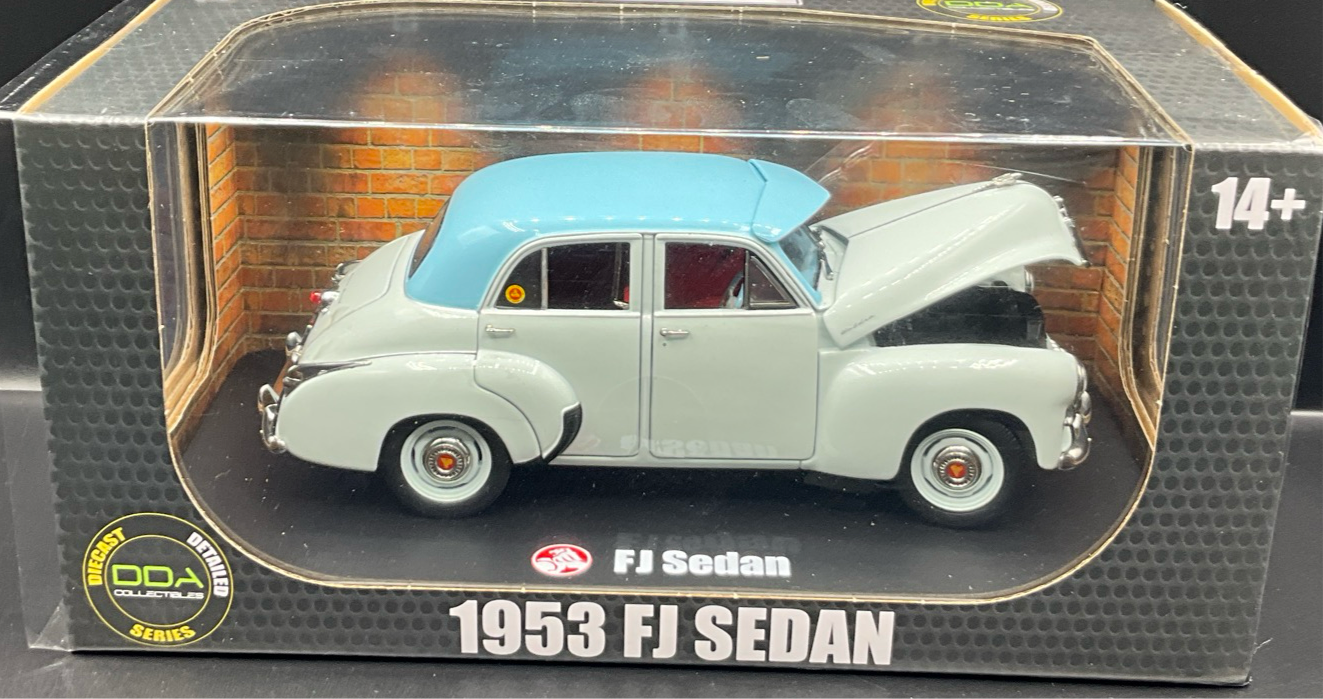 1:241953 2 TONE BLUE FJ HOLDEN SEDAN