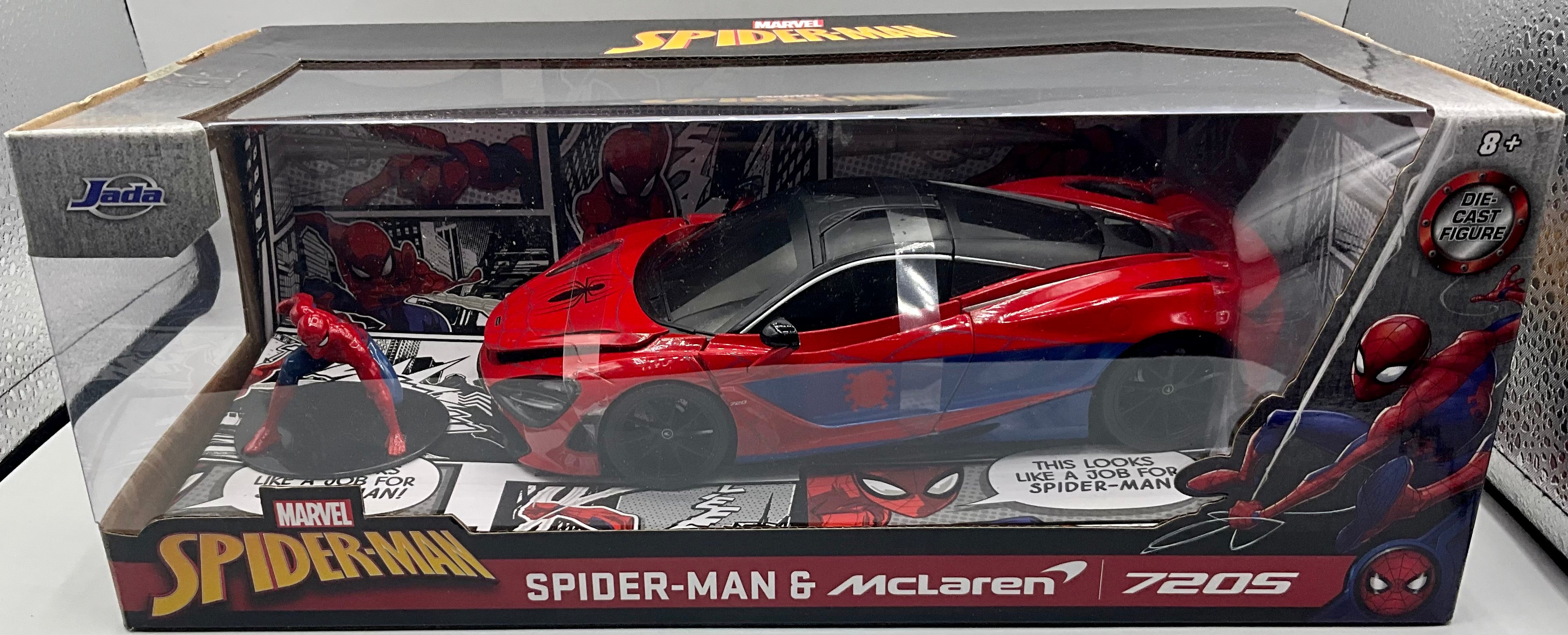 1:24 SPIDER-MAN  AND McLAREN 720S