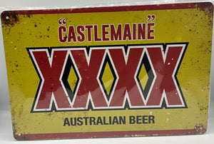 Metal sign