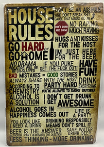 Metal sign