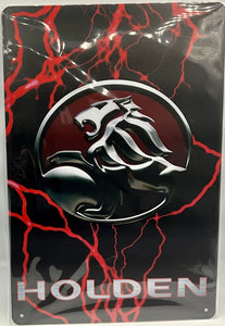 Metal sign
