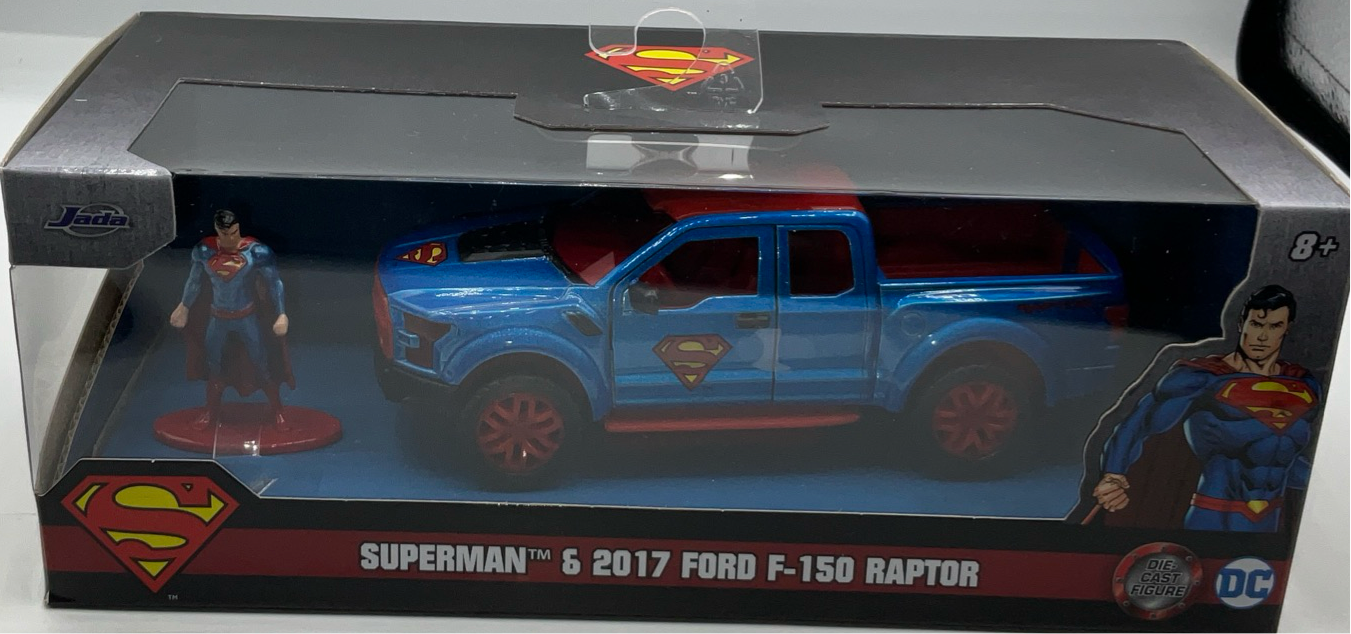 1:32 DC 2017 FORD F-150 RAPTOR W/SUPERMAN