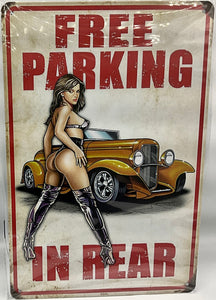 Metal sign