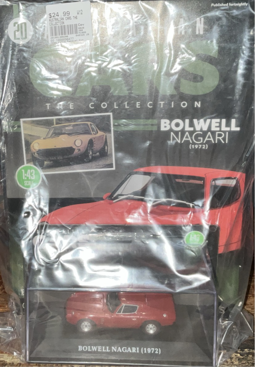 AUSTRALIAN CARS THE COLLECTION 1972 BOLWELL NAGARI NO 20