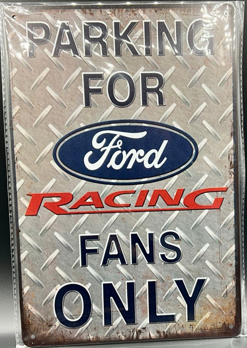 Metal sign
