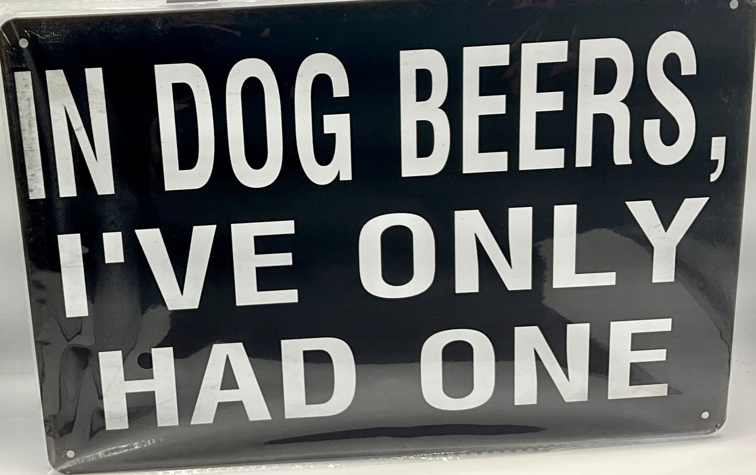Metal sign