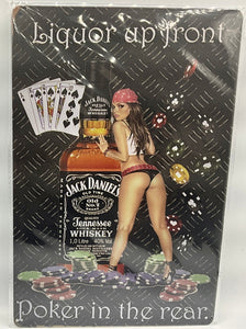 Metal sign