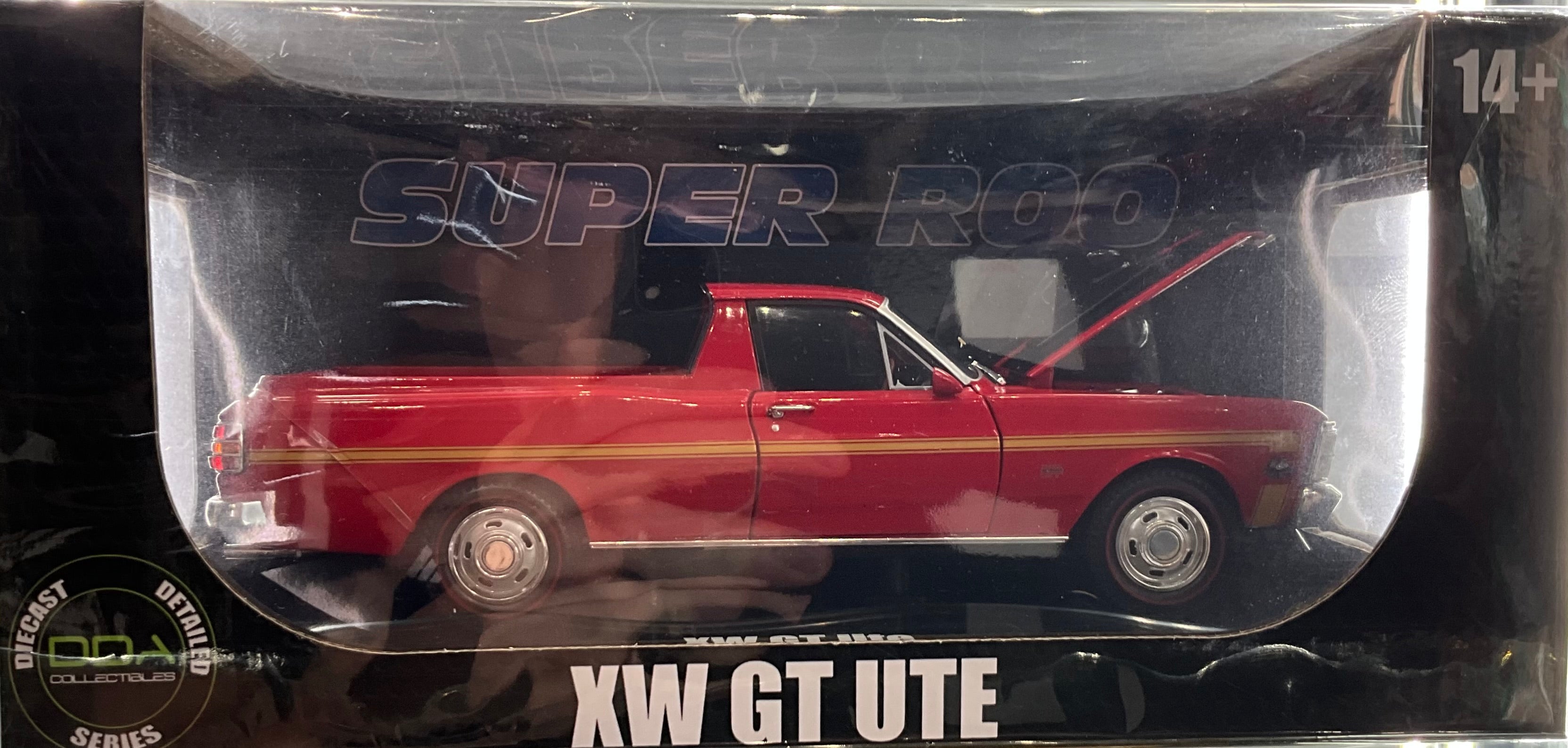 1:24 RED 1970 XW GTHO FORD FALCON UTE 351 T-BAR