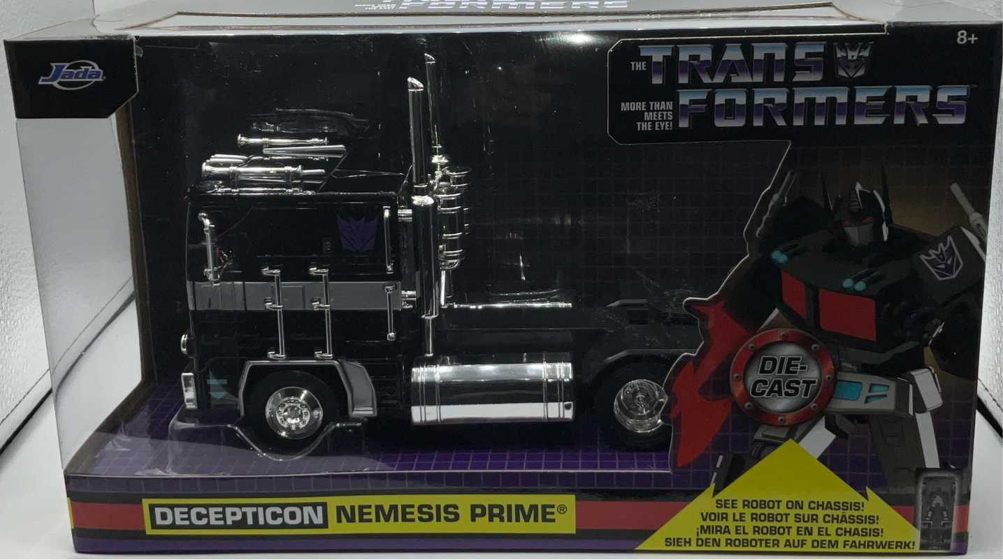 1:24 TRANSFORMERS (TV) NEMESIS PTIME BLACK HWR