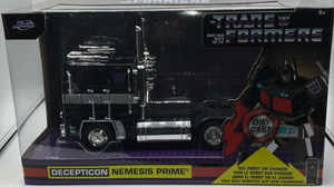1:24 TRANSFORMERS (TV) NEMESIS PTIME BLACK HWR