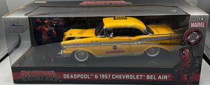 DEADPOOL (COMICS)1:24 1957 CHEVY BEL AIR TAXI W/DEADPOOL