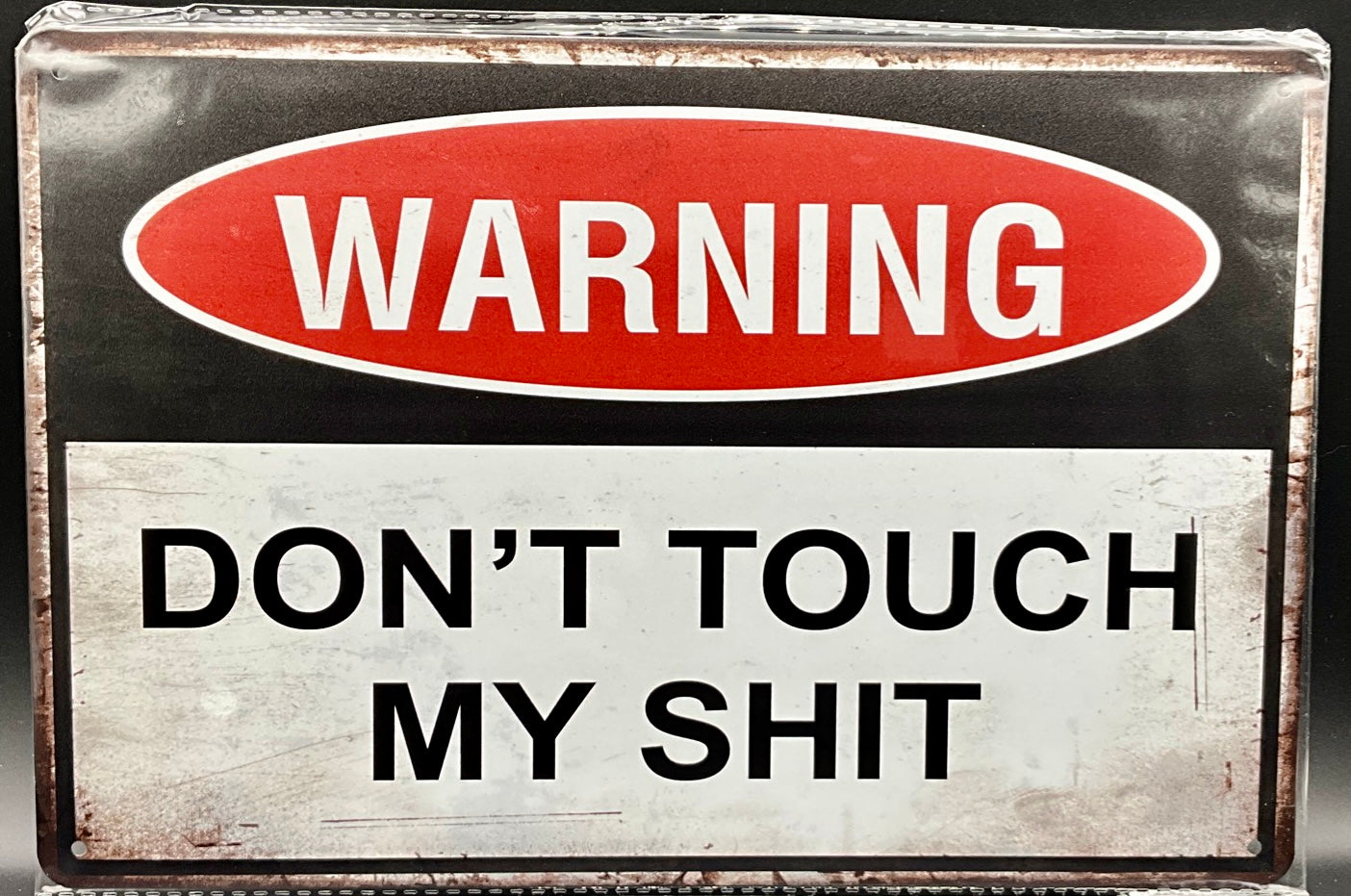Metal sign