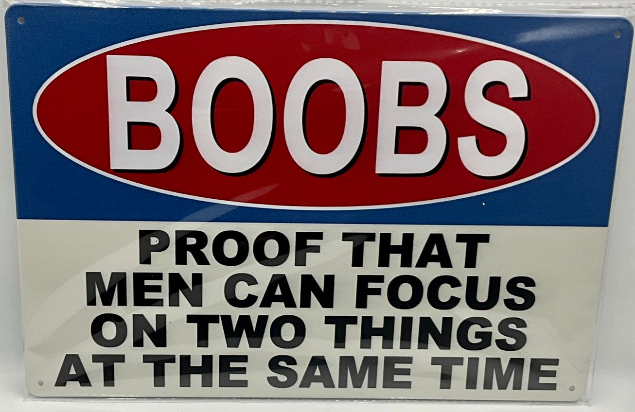 Metal sign