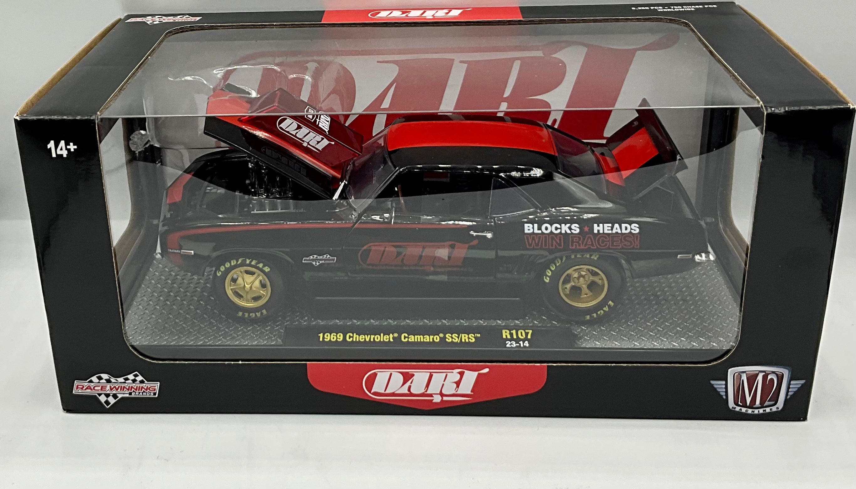 1:24 1969 CHEVROLET CAMARO SS/RS DART