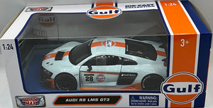 1:24 GULF AUDI R8 LMS GT3