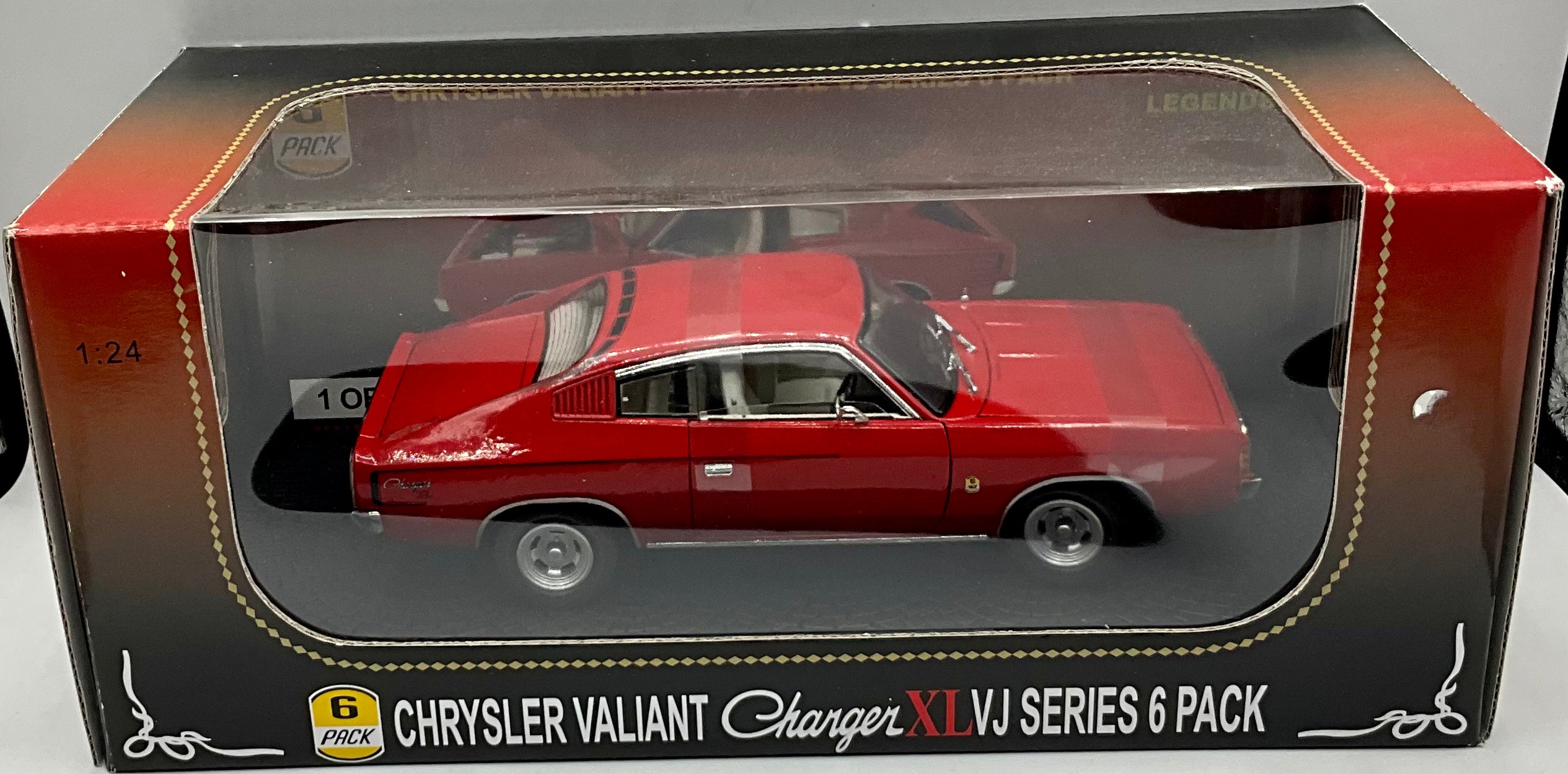 1:24 VJ XL VALIANT CHARGER VINTAGE RED
