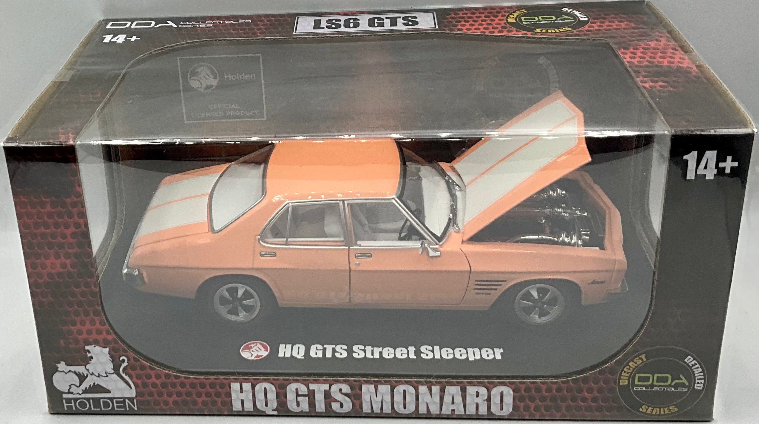 1:24 LIGHT TANGERINE HQ GTS TWIN TURBO