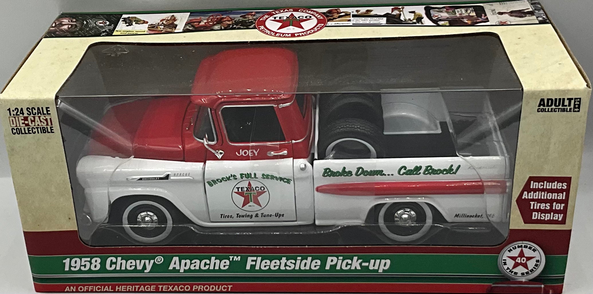 1:24 1958 CHEVY APACHE FLEETSIDE PICK-UP