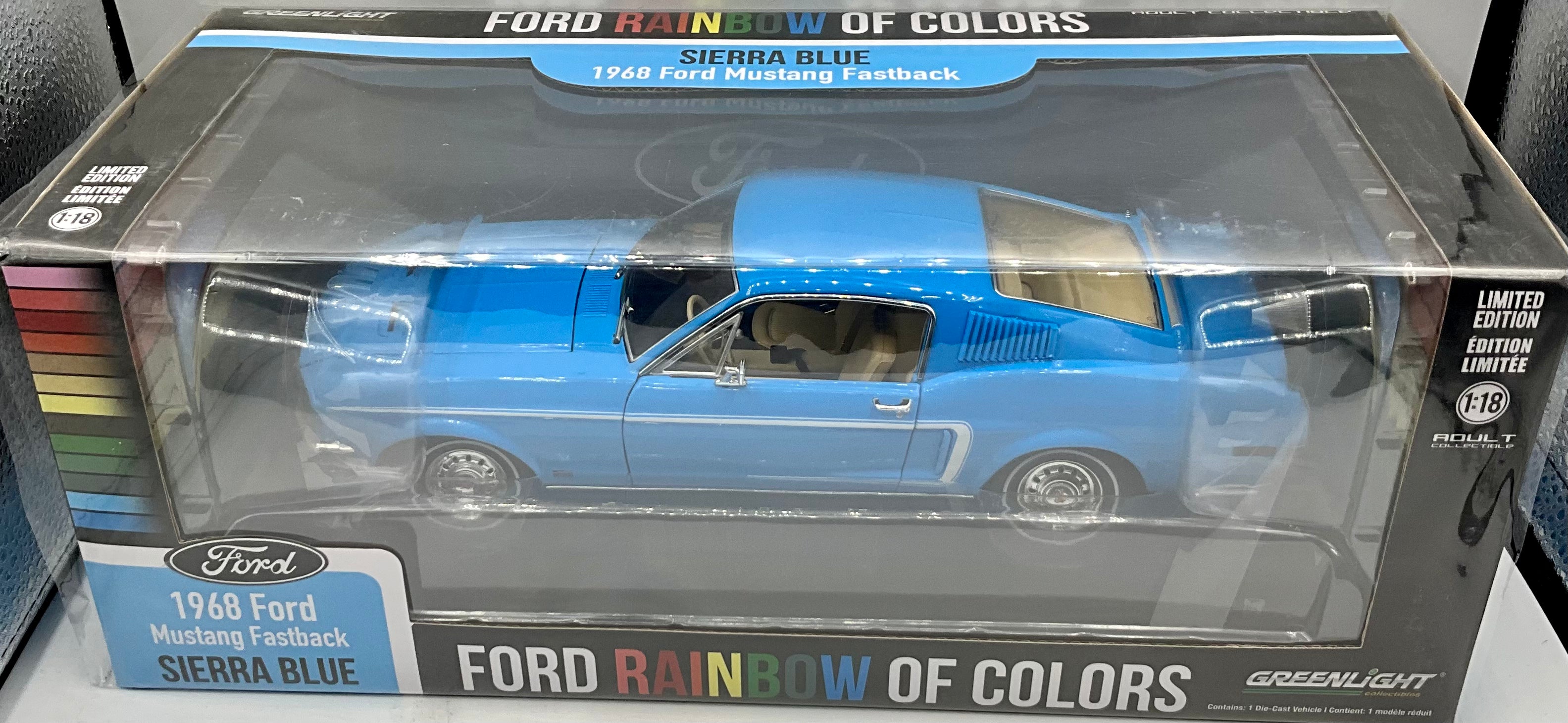 1:18 FORD 1968 MUSTANG FASTBACK