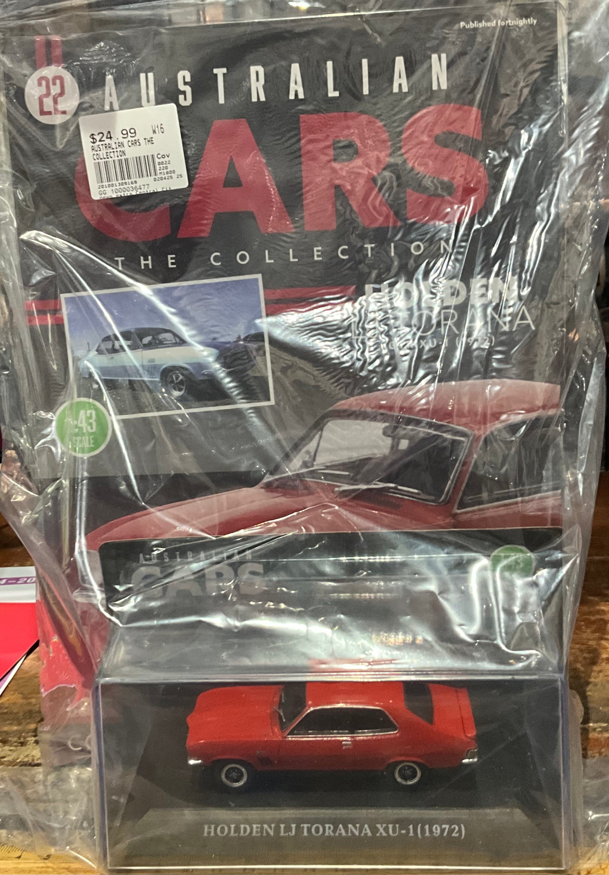 Australian cars collection Holden LJ TORANA XU-1 (1972) NO 22